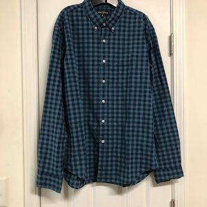 J Crew plaid button down shirt